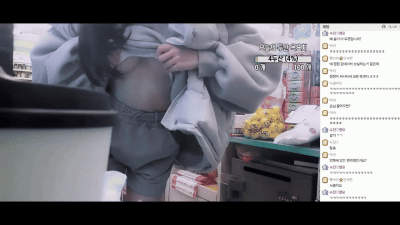 편의점 알바하면서 은꼴 방송찍는 여대생 수진이 [레드캣 한국야동,최신야동,무료야동]